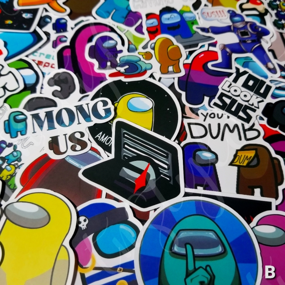 3/$18 Among Us Stickers